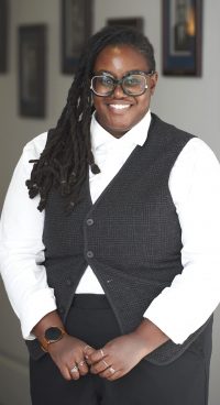 person smiling at camera