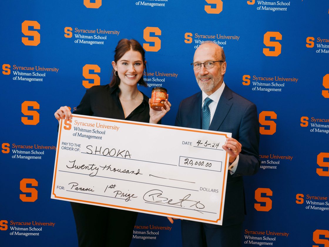 Whitman’s Panasci Business Competition Awards $40,000 to Emerging Entrepreneurs