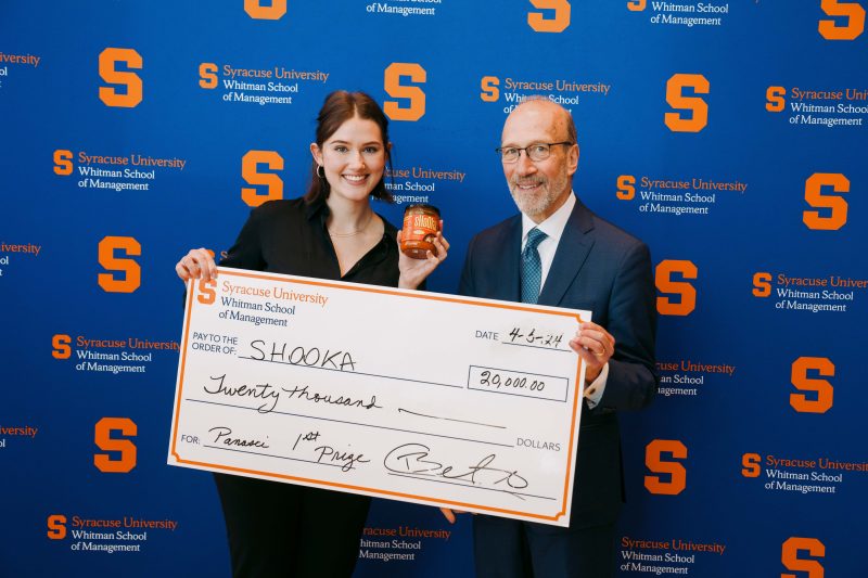 Whitman’s Panasci Business Competition Awards $40,000 to Emerging Entrepreneurs