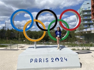 Maggie McCrudden in Paris.
