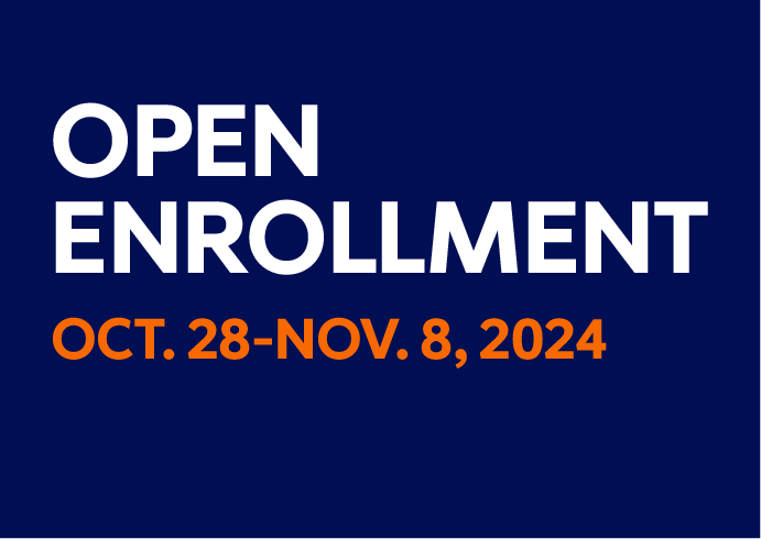 Mark Your Calendar—Open Enrollment for Faculty and Staff Begins Monday, Oct. 28