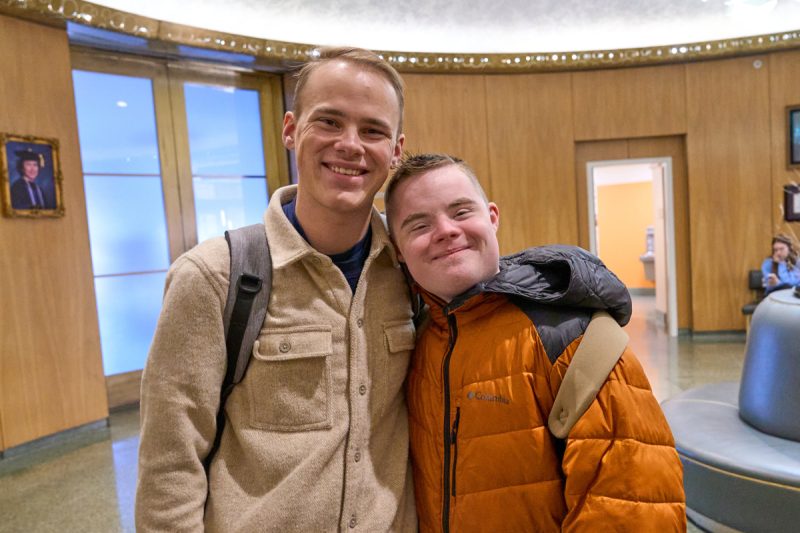 Unbreakable Bond Fuels Brothers Luke ’26 and Mark Radel ’28
