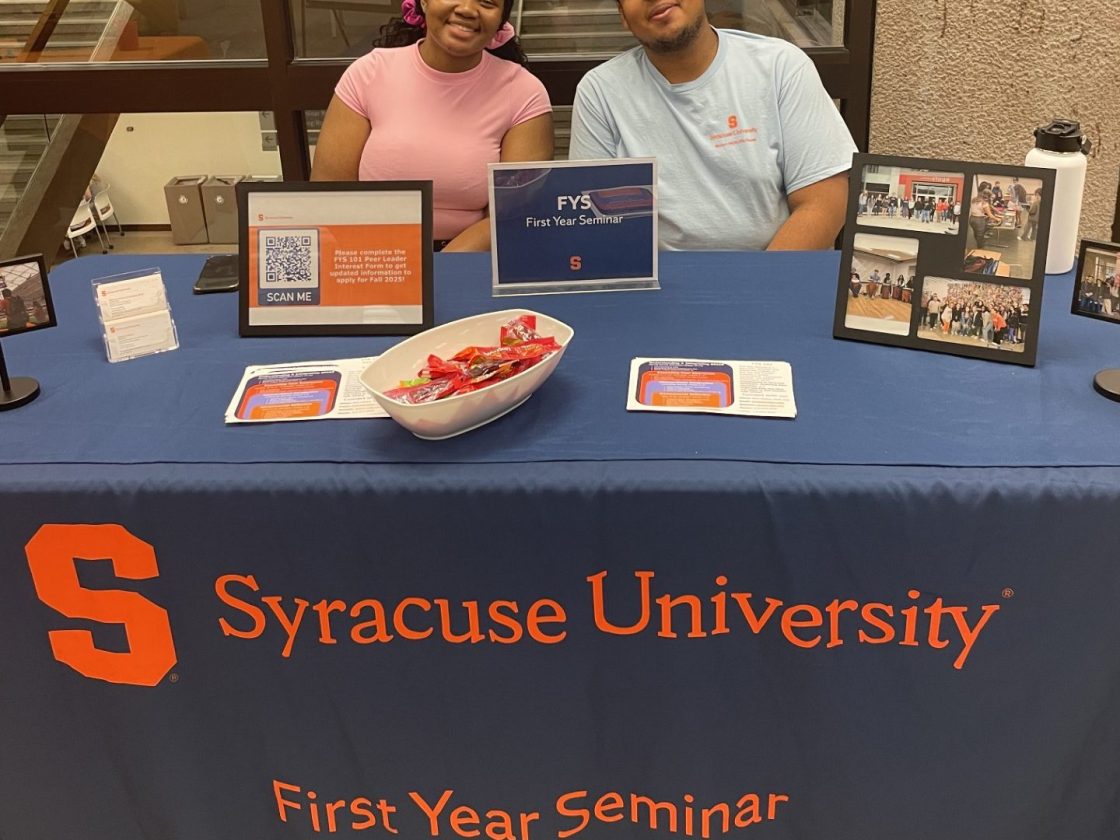 First Year Seminar Peer Leaders: They’re the Connectors in an Innovative Program