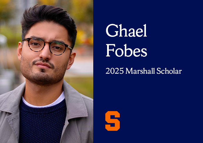 Alumnus Ghael Fobes ’22 Selected as 2025 Marshall Scholar