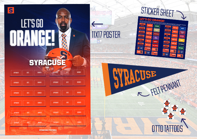 Last Chance to Commemorate the Bowl-Bound Syracuse Football Team With This Game Day Kit!