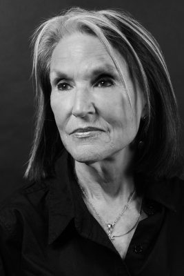 black and white photo of Phyllis Greenberger