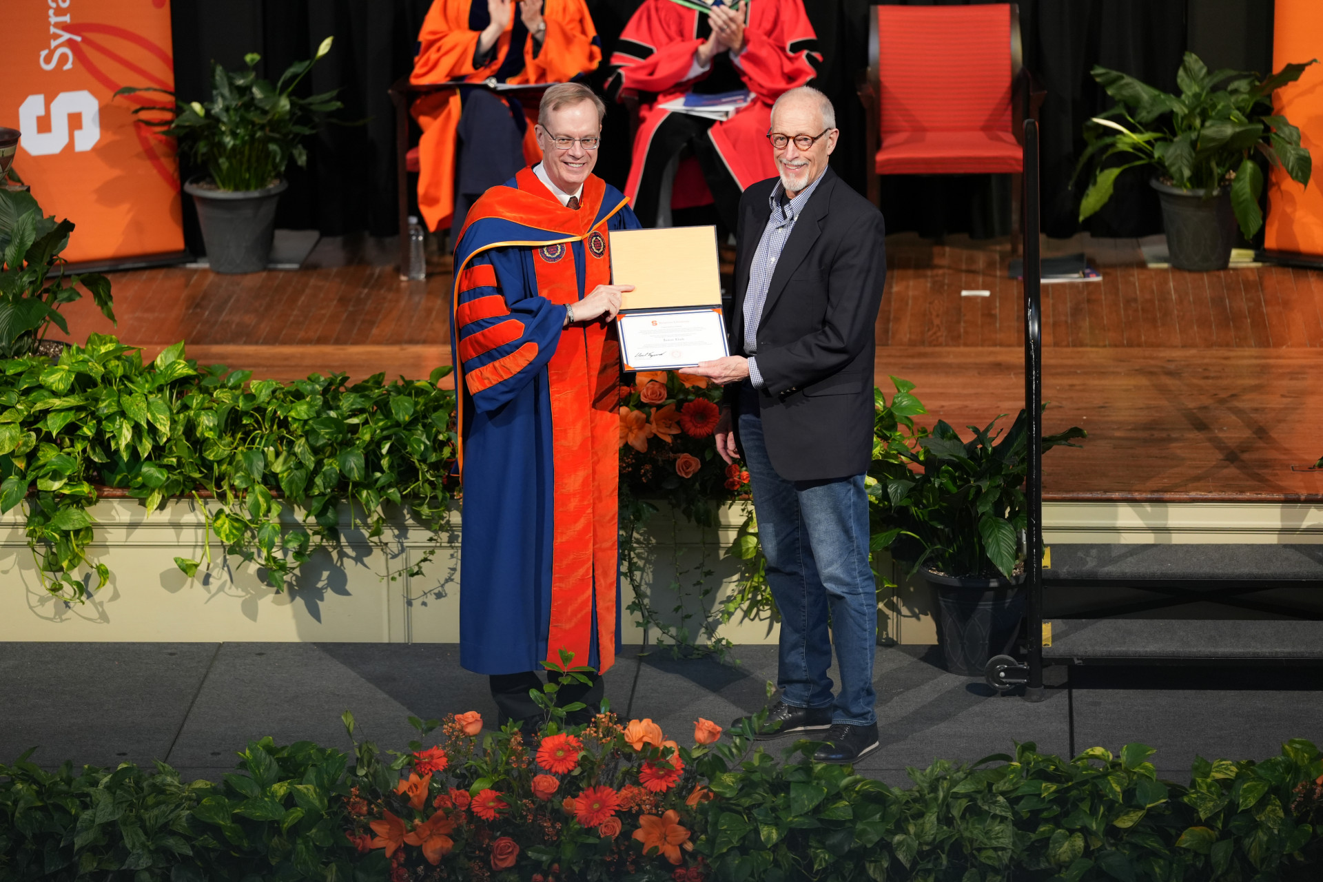 James Clark, professor of drama in the College of Visual and Performing Arts, received the Chancellor's Citation Lifetime Achievement Award