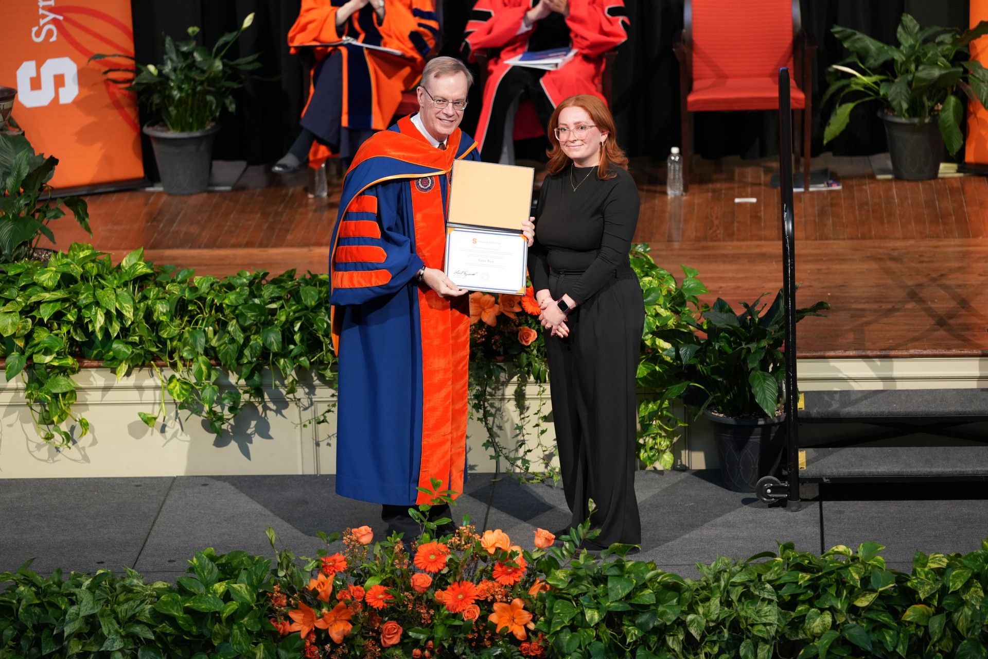Emma Karp received the Chancellor's Citation for Outstanding Contributions to the Student Experience and University Initiatives (support staff)