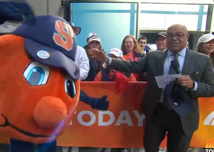 Otto the Orange Makes a Surprise Appearance on the ‘Today’ Show