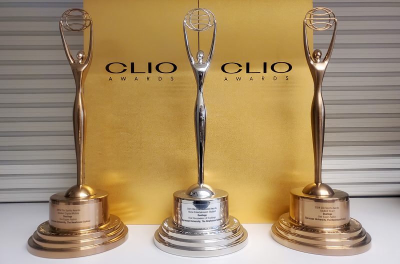 Newhouse Creative Advertising Students Win Big at Sports and Entertainment Clios